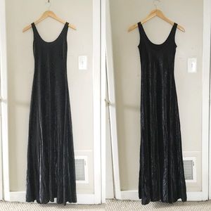 Blackmilk BurnedVelvet Maxi Dress